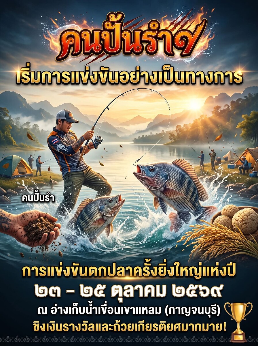  [b]มาเช้าวันแข่งเลยครับ[/b] [i]เมื่อคืนทีมแข่งเข้าหมายกัน2ทีม เหลือทีมน้าอั้มเข้าพรุ่งนี้สายๆ[/i] :