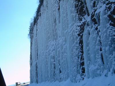 Ice wall