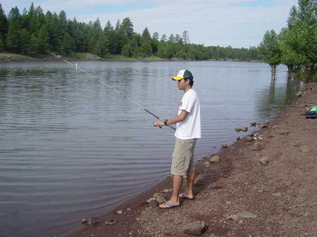 Fishing at Arizona