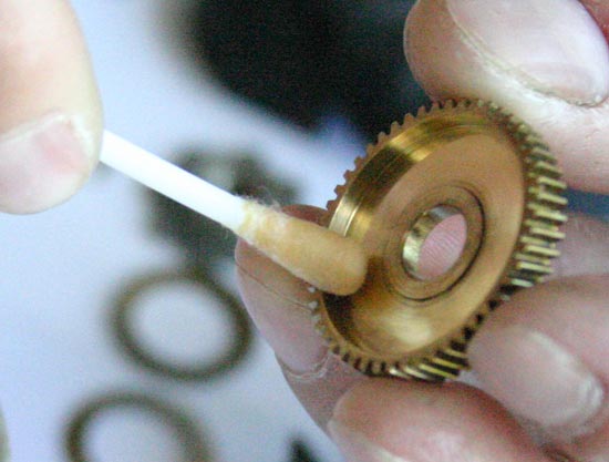 ลำดับขั้นตอนการถอด-ประกอบรอก Ryobi  T-1(3/5)