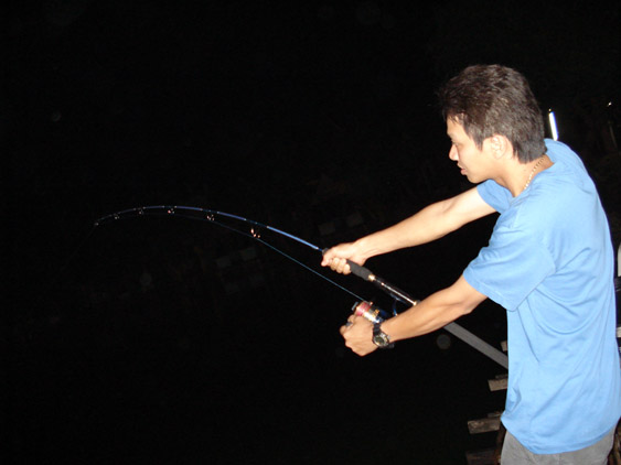 ไปตกบึกกับน้าแนนน้อยที่บ่อย่านบางบัวทอง