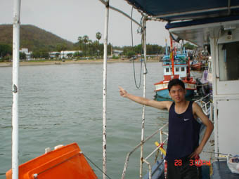 กลางอ่าวไทย กับ เรือโฉมงาม