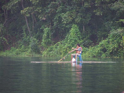 นิลจามาบุกแพนันทนา เขื่อนศรีนครินทร์ กาญจนบุรี