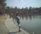 ฉลองปีใหม่ ที่ Cha-Am Fishing Park เพชรบุรี