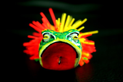 ทำเองตัวแรกครับตั้งชื่อว่า AmaZon Frog...!!!
