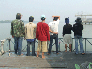 ความสุขที่เรือนแพฟิชชิ่ง บางไทร กับมือใหม่คับ