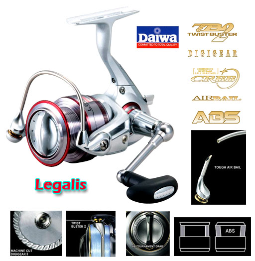 Shimano NASCI  VS  Daiwa LEGALIS 