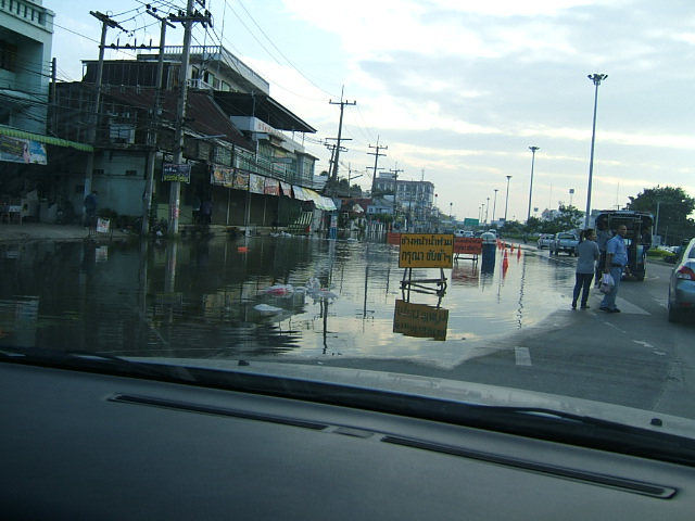 อยุธยา&สพานปรัดีย์หน้าน้ำท่วม