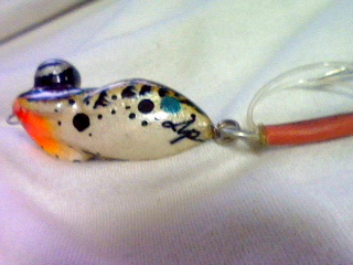 top-water lure (blue-planet)