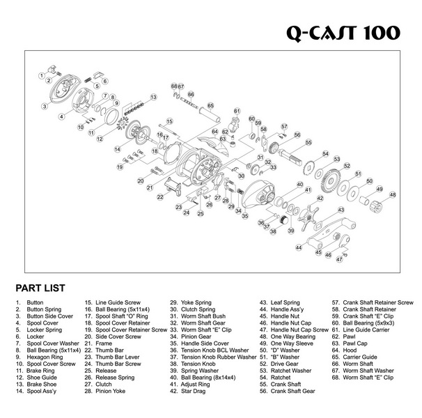 สอบถามความคิดเห็น รอก relix q cast 100