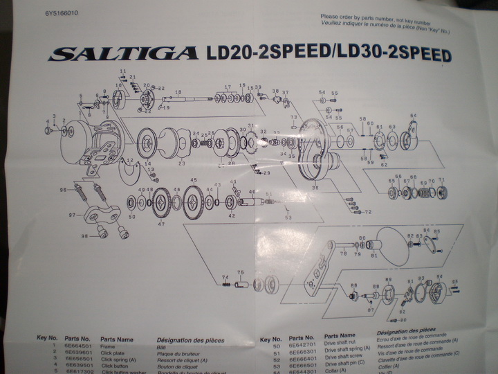 Daiwa Saltiga Lever Drag 2 Speed Said20