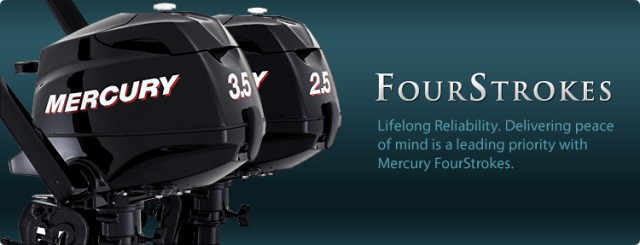 มีเรือก็ต้องมีเครื่อง MERCURY  FourStrokes 