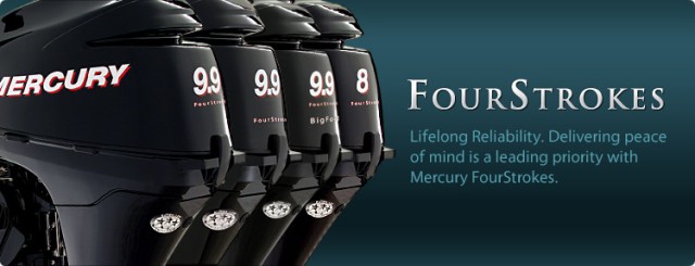 มีเรือก็ต้องมีเครื่อง MERCURY  FourStrokes 