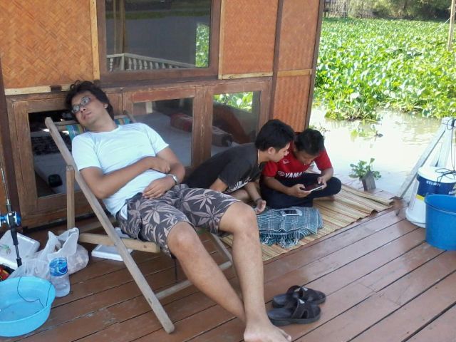 ณ แพป้าเป้าบางไทร