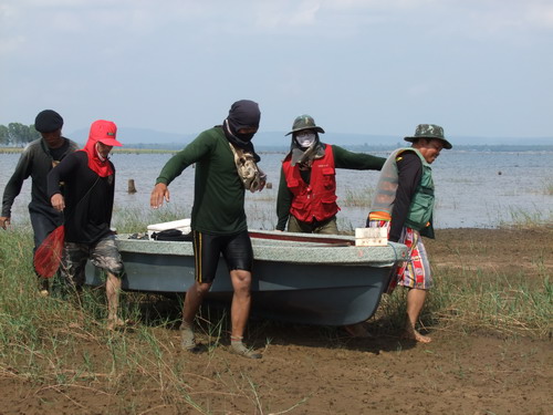 วันที่ติดเกาะที่เขื่อนสิรินธร