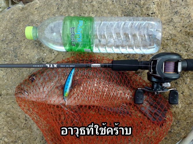 กระพงแดง ณ หาดนราทัศน์ จ.นราธิวาสคร้าบ