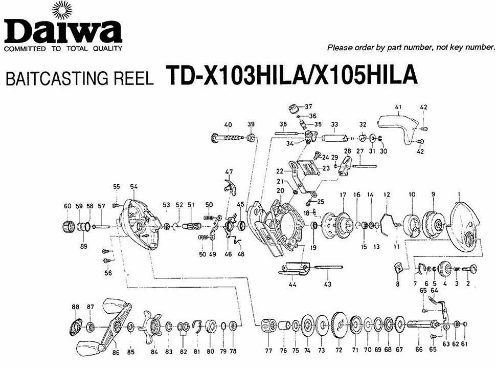 daiwa TD-X105HiLA