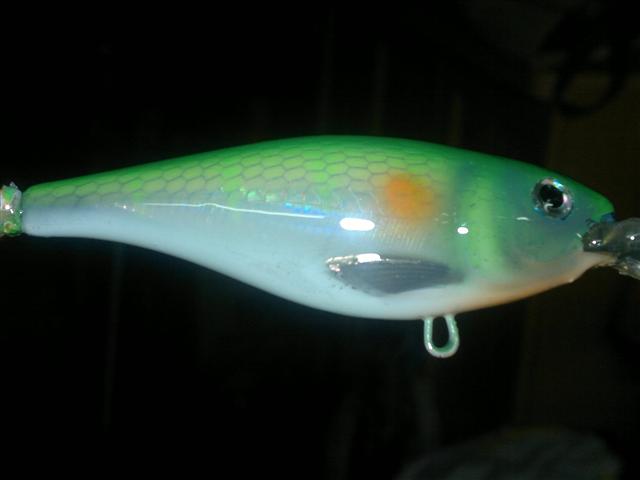 มือใหม่โคราช(เหยื่อเก่าๆทำสีใหม่ครับ)rapala