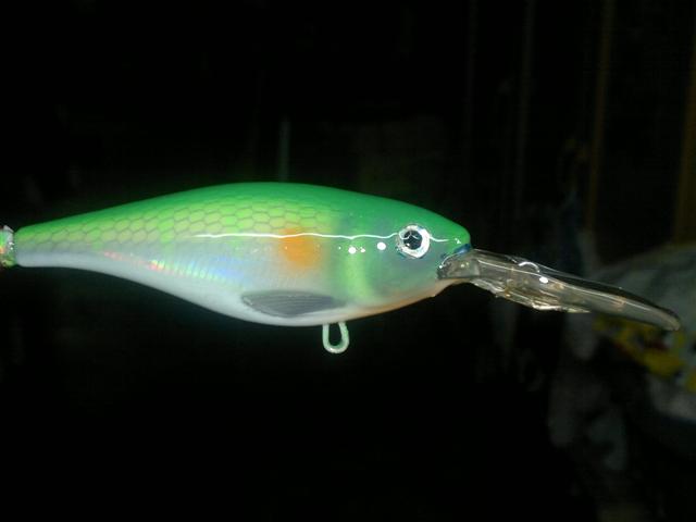 มือใหม่โคราช(เหยื่อเก่าๆทำสีใหม่ครับ)rapala