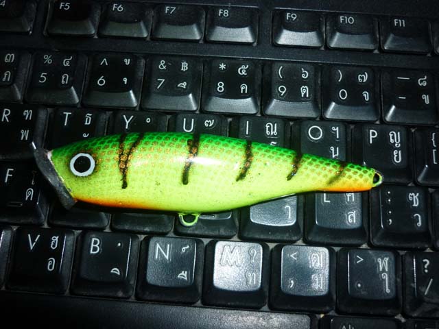 ฝากพี่โทน ทำสี Rapala poper 9