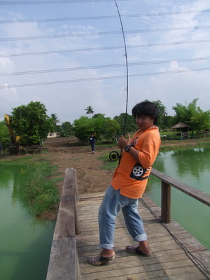 Amazonbkk fishing กับวันว่างๆ