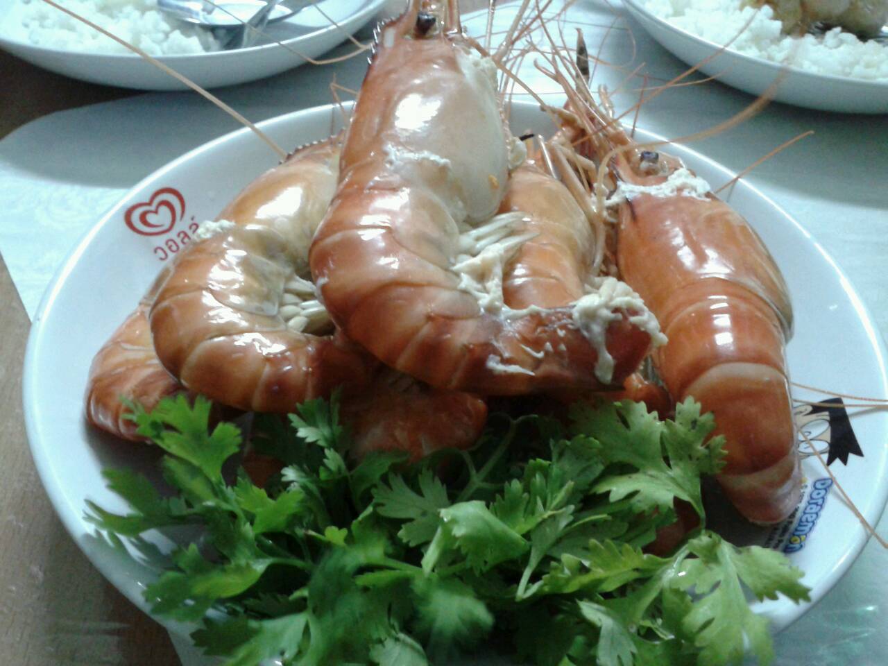 กุ้งนึ่ง นึ่งกุ้ง By Monza