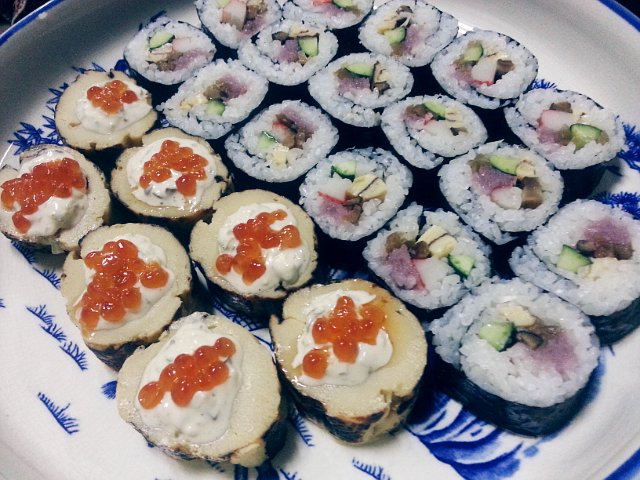 Sushi มาแล้วววววว