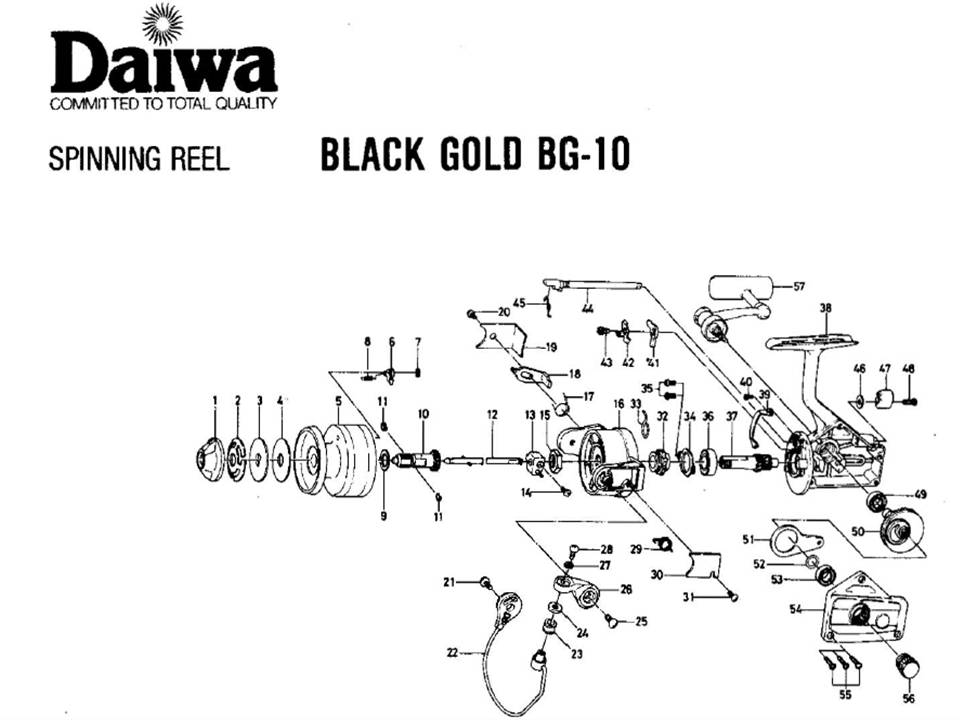 PartsDiagram ของ รอก Daiwa หลายๆรุ่นเผื่อน้าๆที่กำลังหาอยู่ครับ