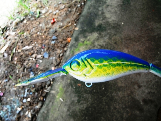 ดำลึก-Slash Bait  ( wit lure.)