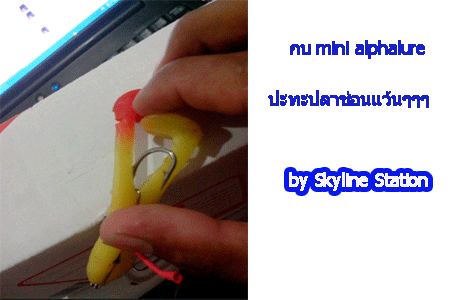 ปลาช่อนกับ miniตัวเดิมที่ขาต่างสี