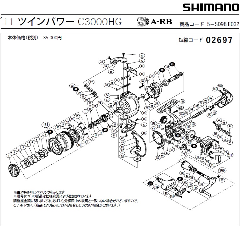 ผ่ารอก Shimano 50B : Fishing Reel Inside