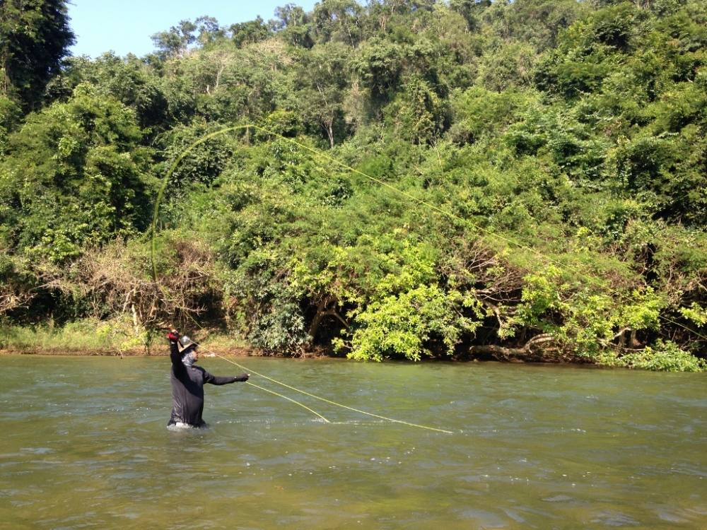 Fly fishing in Thailand  by  !!!...Cast...AWAY...!!! fly team.