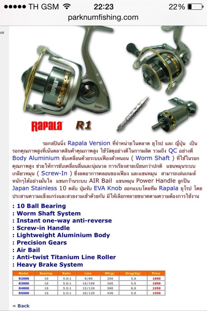 รอก RAPALA R1