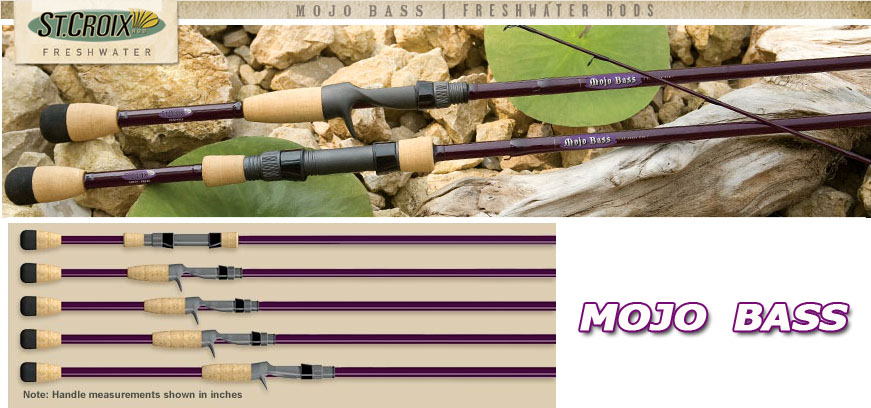 คัน St.Croix MOJO BASSกับคัน St.Croix MOJO INSHEORE มีส่วนต่างกันตรงไหนบ้างครับ