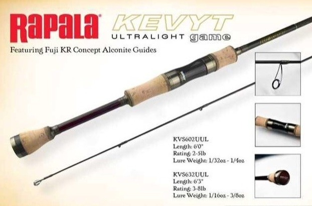 Lito CARITA SPIN-S661UL   Vs    RAPARA  KEVYT