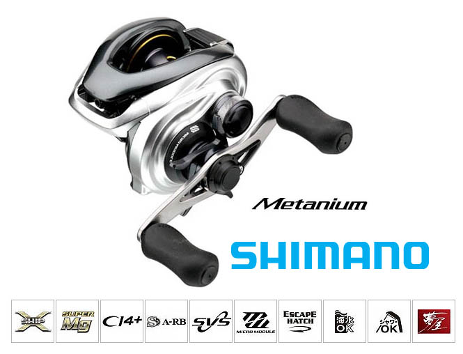 รอกหยดน้ำ Shimano Chronarch CI4+ กับ Shimano Metanium 2013