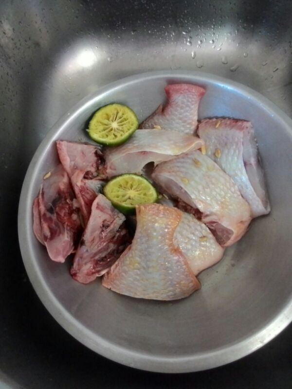 แกงสัมปลาทับทิมไส่ตูน(บอดี่สแลม)สูตรชาวเหนือ