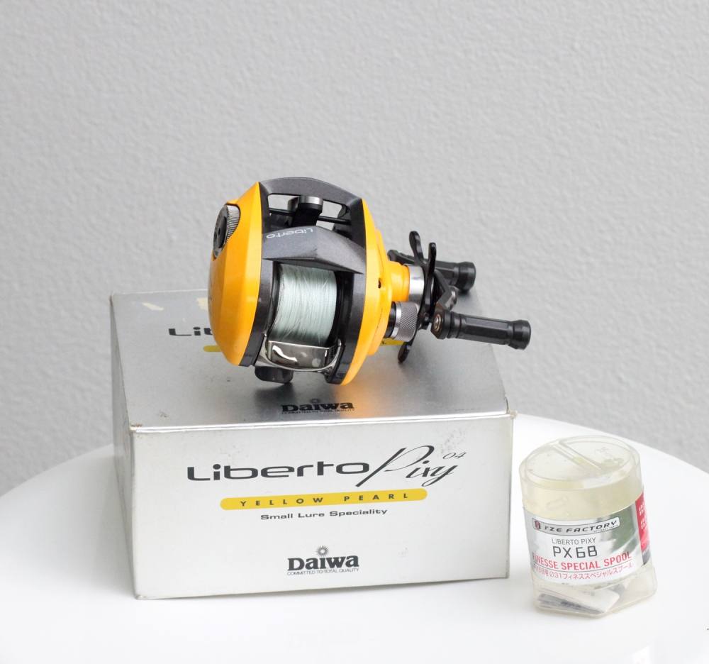 Y> [แต่งรอก]  DAIWA LIBERTO  PIXY  Yellow Pearl  จัดเต็ม  !!!  <Y