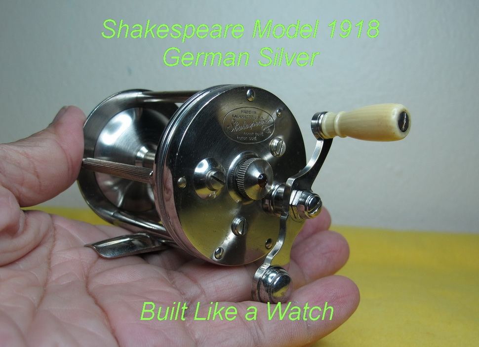 สุดยอดรอกสะสม Shakespeare Model 1918 ทำด้วย German Silver