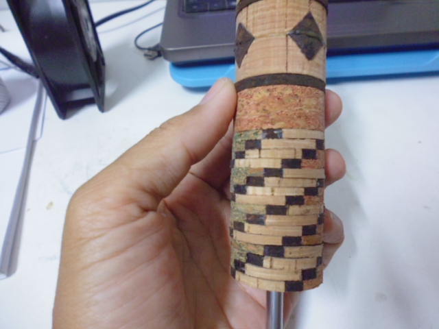 ยังไม่เสร็จ แต่อยากโชว์ cork inlay