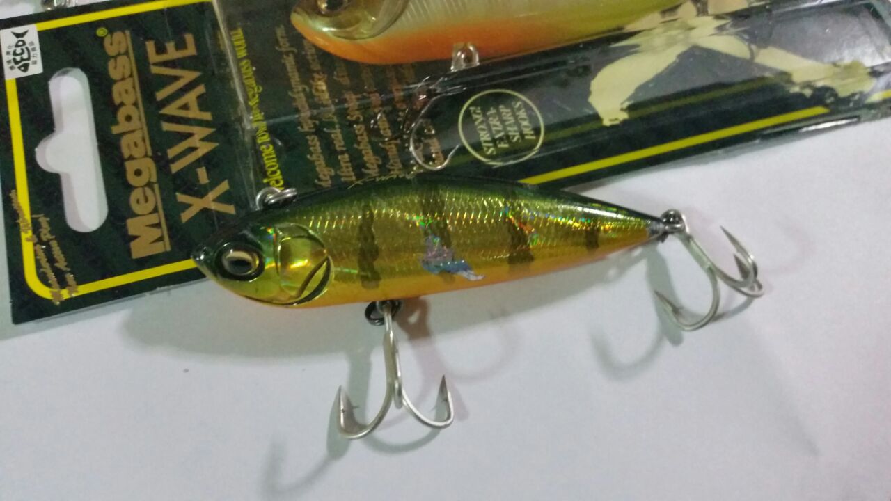 MEGABASS X WAVE ตัวใหม่แหวกแนว ไม่มีลิ้น น่าลอง