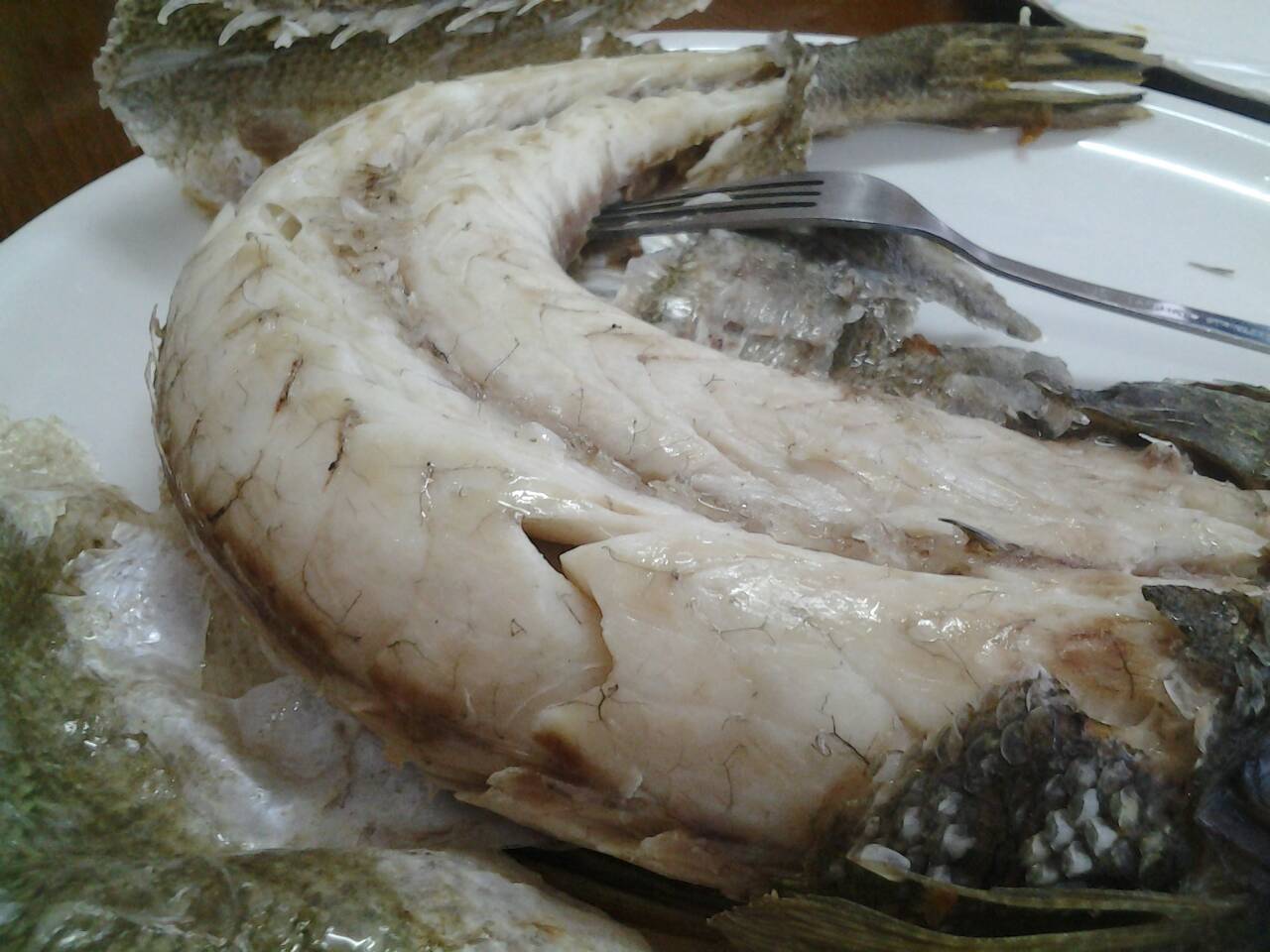 ผัดเผ็ดปลาหางควายย่าง