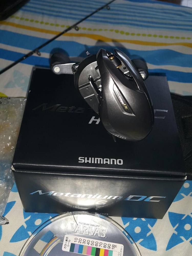  .. Shimano METANIUM DC HG 2015 ..    ได้มาก็แกะๆดู แต่ยังไม่ผ่าตัดนะครับ