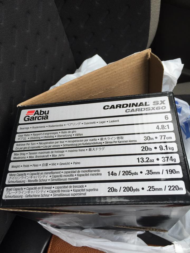 Abu Cardinal SX60 