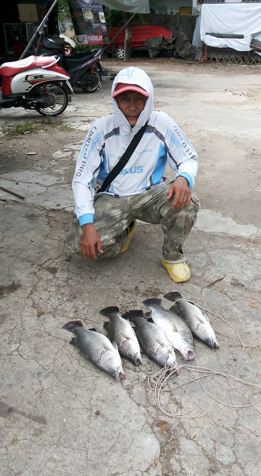 บ่อบุปผาลงปลาใหม่ 113 ตัว 108 โล