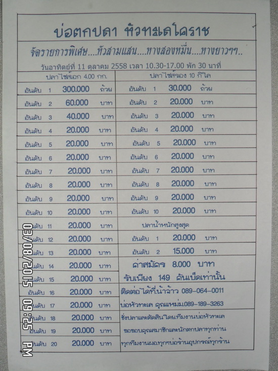 เพิ่มรางวัล...11 ตุลา 58........