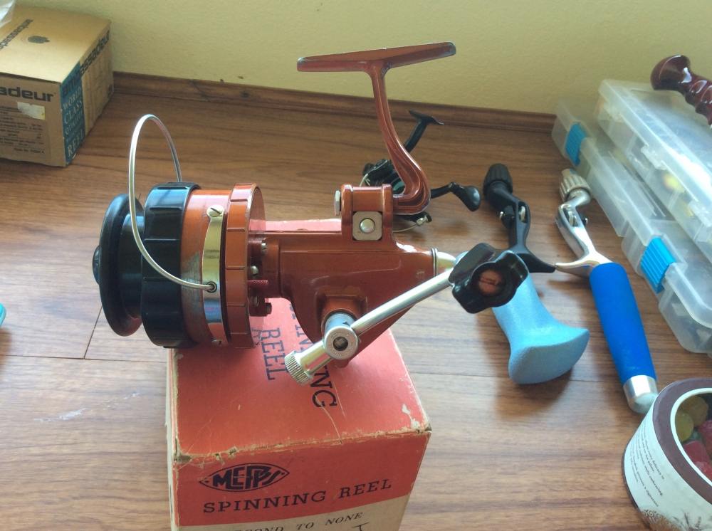 เก็บไว้ดเล่นกัน ครับ 31. Mepps  spinning reel