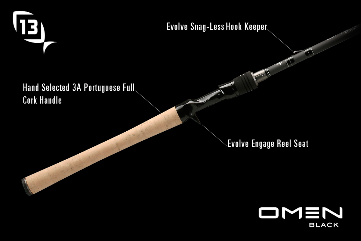 New Arrival13 Fishing Omen Black Rod !!! : New Tackle