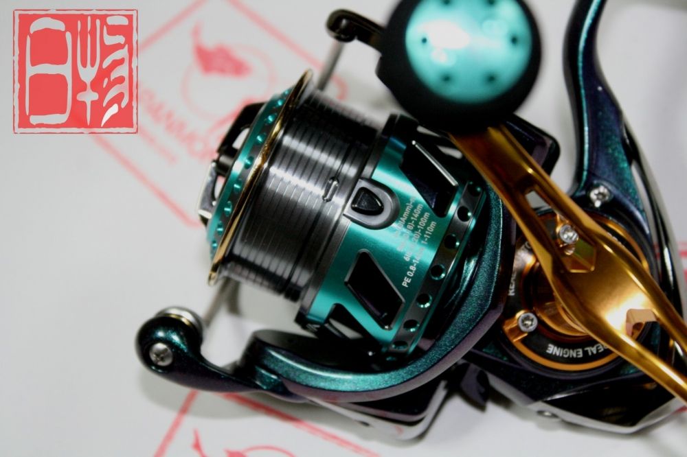 DAIWA 15 EMERALDAS 2508PE-DH xRARE RCS EMERALDAS SPOOL 50 LIMITED BY : JPZ WORKS