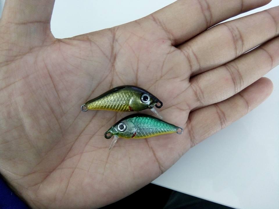 3.2 cm 2.5 g Slowๆsink - 3.2 cm 2.7 g  Sink (โครงนิดหน่อย) ผลงานบางส่วน